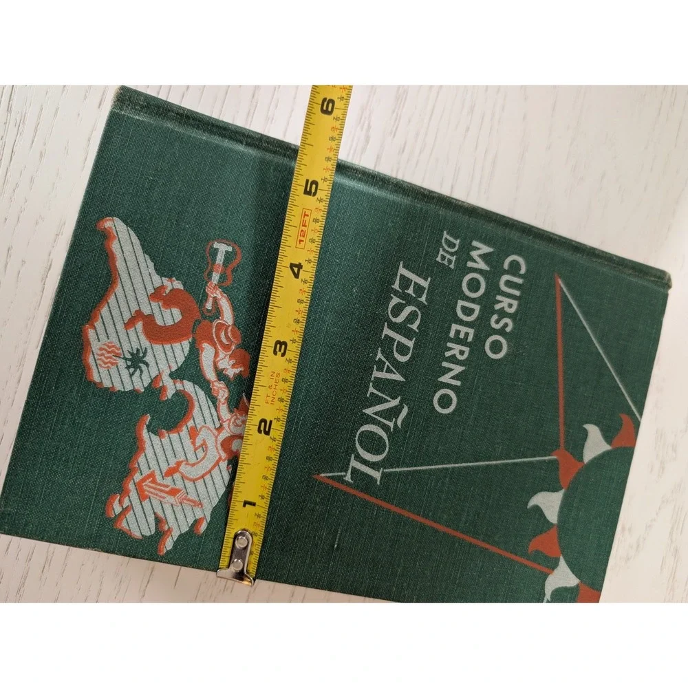 VTG 1966‎ Curso Moderno De Espanol Hardcover Book